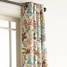 Pier 1 Imports Clara Floral 108 Grommet Curtain 50 Liked On Polyvore Featuring Home Home Curtains Living Room Living Room Decor Curtains Curtain Designs
