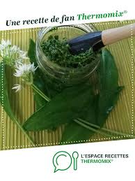Pesto A L Ail Des Ours Recette Ail Des Ours Idee Recette Thermomix Pesto