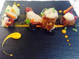 A Very Tasty Treat From Our Restaurant Dinner Menu Taste Of Wexford Pork Fillet Of Pork Belly Confit Carr Pork Fillet Dinner Menu Complimentary Breakfast