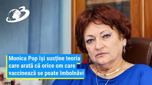Monica Pop îşi susţine teoria care arată că orice om care vaccinează se  poate îmbolnăvi