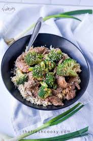 In a bowl, add beef, sprinkle with cornstarch and stir well to coat, using tongs. Easy Beef And Broccoli The Fresh Cooky