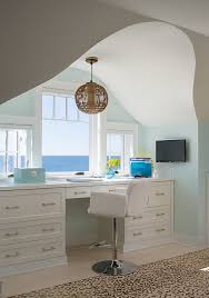 Your home office including ideas bathroom. 10 Cheerful Home Offices With Beautiful Beach Style