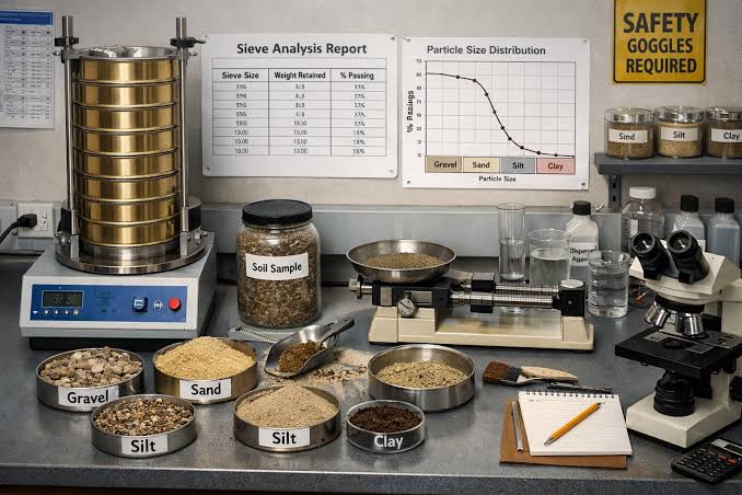 Particle Size Distribution (PSD) Testing | The Testing Lab PLC