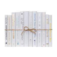 These are real books and the actual books you will receive. White Decorative Book Set Reviews Joss Main