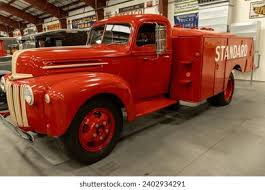 Image result for Mack Red 1945 Truck