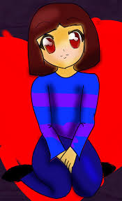 What does the pixelated chara from undertale look like drawn in different anime styles? Frisk From Undertale An Anime Speedpaint Drawing By Nightmere Queeky Draw Paint