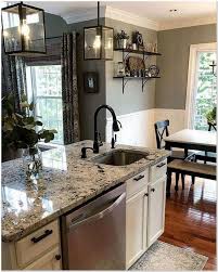45 Choose Best Color For Small Kitchen Remodel In 2020 Farmhouse Kitchen Design Kitchen Style Home Kitchens