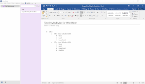 simple mind map for wordnote gem wordnote