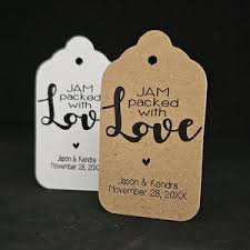 Jam Packed With Love (my MEDIUM, LARGE or SMALL Tag) Personalized Favor  Tag, Baby Shower, Business Card Product Tag, Jelly Tag