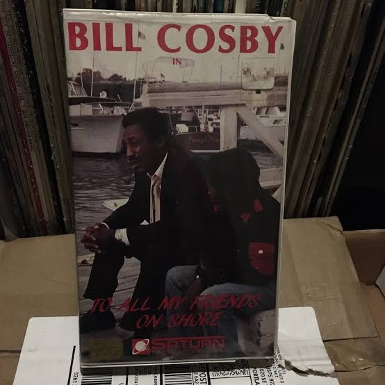 vhs Bill Cosby To All My Friends On Shore Saturn Clamshell