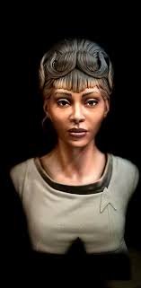 Star Trek: Discovery sculptures by Mikey Rotella.