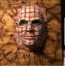 Montura inspirada en la cabeza de alfiler Hellraiser