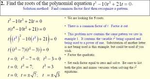 Solving Polynomials Equations Of Higher Degree A Plus Topper Polynomials Equations Polynomial Functions