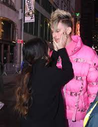 Looking at the finished product, i can't explain why, but it makes me swallow a little funny! Machine Gun Kelly And Megan Fox Shared A New Year S Eve Kiss In Times Square