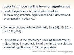 Chapter 7: Hypothesis Testing. Learning Objectives Describe The Process Of  Hypothesis Testing Correctly State Hypotheses Distinguish Between  One-Tailed. - Ppt Download