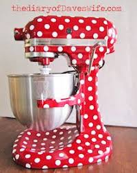 Pin By Sharon Boesen On For The Home Kitchen Aid Kitchen Aid Mixer Polka Dots