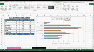 How To Create 2d Clustered Bar Chart In Ms Office Excel 2016