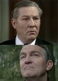 The actors look similar. I wonder if Walker from "The Sea Devils" is  related to Graham : r/doctorwho