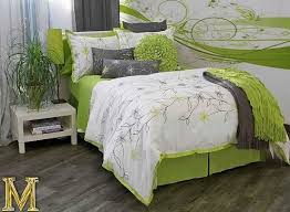 Pin By Corie Manglos On For The Home Lime Green Bedrooms Bedroom Green Green Bedroom Design