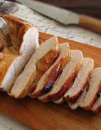 Turkey Loin In The Oven With Honey Food From Portugal Recipe Turkey Tenderloin Recipes Tenderloin Recipes Oven Honey Recipes