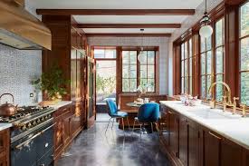Love the blue walls against the rustic wood! Renovating A Brownstone In A Nyc Historic District Here S What You Can And Can T Do