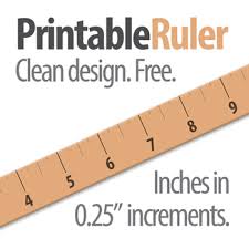 printable inch ruler teaching resources teachers pay teachers