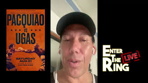 Maximus Castro warming live with trainer Robert Alcazar. It's fight time