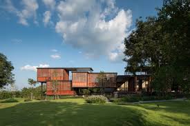 District in nakhon ratchasima province, thailand. Tacha Design Binary Wood House Pak Chong Thailand Floornature