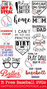 Download 15 Free Baseball Svg Files For Cricut Silhouette