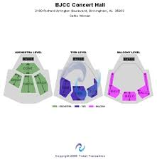 Bjcc Concert Hall Tickets Seating Charts And Schedule In