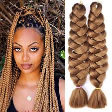 Dutch braid hairstyles, in particular, are a stunning solution for special occasions. Light Brown Hvaxing 82 Inch Ombre Jumbo Braiding Hair Extensions 2pcs Lot 165g Pcs High Temperature Kanekalon Fiber Crochet Twist Braids Light Brown Amazon In Health Personal Care