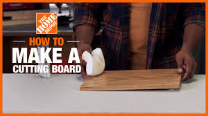 How to easily make a butchers block cutting board. How To Make A Cutting Board The Home Depot
