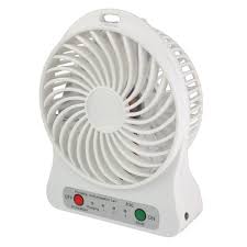 White Portable Table Fan With Consol Small Fan Portable Fan Fan
