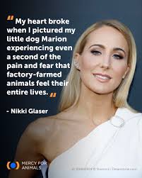 Something about having dogs of my own I realized that I was being  speciesist, and if they were at all similar to the animals I would eat, it  made me cry just