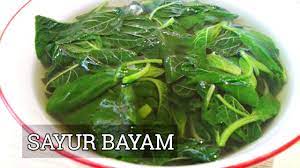 Sehingga sangat baik untuk masa pertumbuhan. Resep Sayur Bayam Bening Paling Gampang Youtube