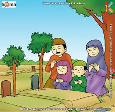 Malaikat munkar ini akan menanyakan dan memeriksa perbuatan seorang manusia ketika masih hidup didunia. Ilustrasi Baca Online Buku Rukun Iman Antara Wajah Buruk Dan Tampan Malaikat Munkar Dan Nakir Ebook Anak