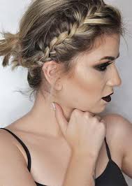 Are you a braiding beginner? 63 Creative Updos For Short Hair Perfect For Any Occasion Glowsly