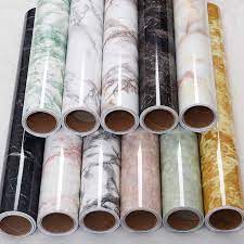110 0us 8 Colors 61cmx30m Marble Waterproof Vinyl Self Adhesive Wallpaper Sticker Modern Contact Paper For Kitchen Cupboard Home Decor Paper Scrape Sticker L Sticky Wallpaper Marble Sticker Contact Paper