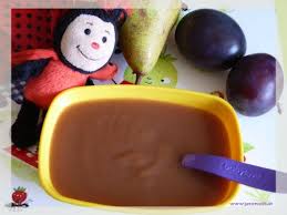 Birnen Pflaumen Brei Als Selbstgemachter Obstbrei Rezept Kochen Fur Baby Essen Fur Kleinkinder Babybrei Rezepte