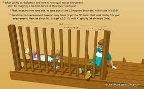 Porch railings calculations · measure the width of a baluster. Deck Baluster Spacing Fine Homebuilding