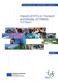 Pdf Impacts Of Icts On Transport And Mobility Ictrans