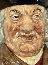 SET OF 3 DETAILED TOBY MUGS MADE IN ENGLAND