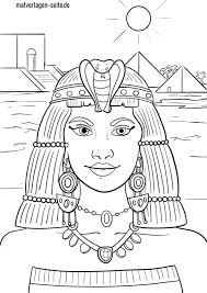 Keeping your child's fascination in mind, we have compiled a list of 10 ancient egypt coloring sheets. Great Coloring Page Cleopatra Egypt History Free Coloring Pages
