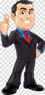 Man Raising Thumbs Up Cartoon Businessperson Male Businessman Transparent Background Png Clipart Man Illustration Cartoon Man Boy Illustration