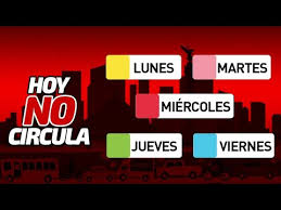 Hoy no circula (literally in spanish: Hoy No Circula Que Autos No Circulan En Cdmx Durante La Cuarentena Por Covid 19 Youtube