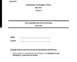 Boleh hubungi ( whatsapp) admin di talian (+6) 010.336.2355 bagi urusan mendapatkan password. Soalan Peperiksaan Dan Pentaksiran Archives Pekeliling Terbaru Kerajaan