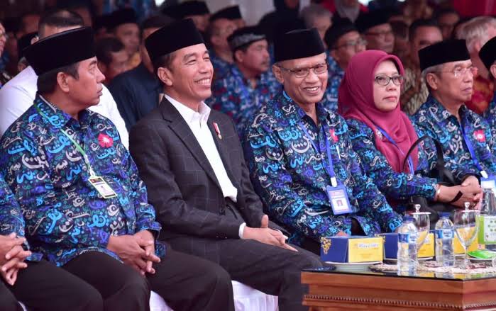 Image result for Haedar Nasir dan jokowi"