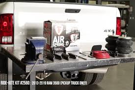 Please complete your ram 3500 info. Video Firestone Ride Rite Springs 2013 19 Ram 3500 Installation