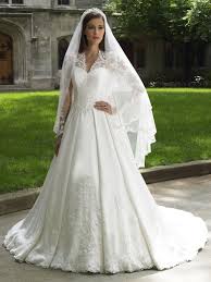 Italian Satin Dress Wedding Dress Long Sleeve Sweep Train Wedding Dress Kate Wedding Dress