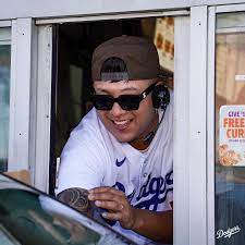 When you pull up to the drive-thru and see Julio. As part of the No Kid Hungry Campaign with Jack in the Box and Coca-Cola, Julio stopped by to meet fans, work